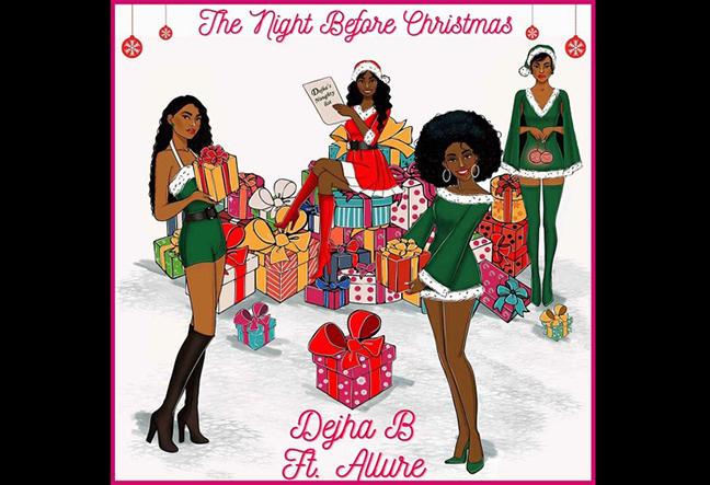 Dejha B apporte la joie des fêtes avec son nouveau single "The Night Before Christmas"
