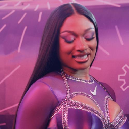 Megan Thee Stallion impressionne au rassemblement de Kamala Harris
            

