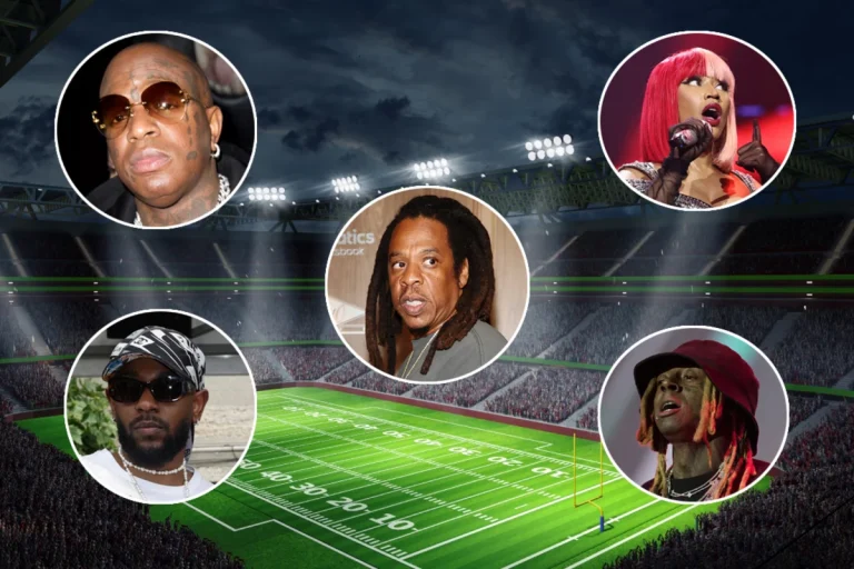 Nicki Minaj, Birdman et d'autres soutiennent Lil Wayne après le snobisme de Jay-Z au Super Bowl
