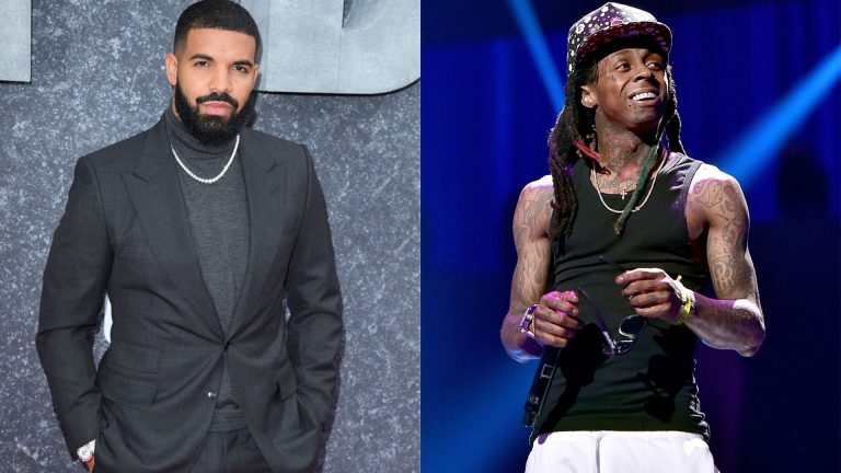 Drake soutient Lil Wayne lors du spectacle de la mi-temps du Super Bowl
