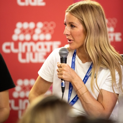 Ellie Goulding à la une ici, en ce moment Global Climate Concert Global Climate
            

