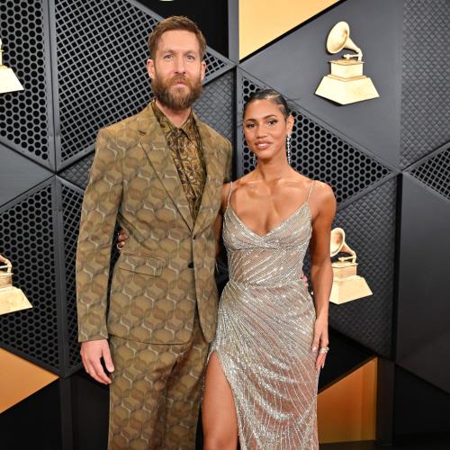 Calvin Harris et Vick Hope Welcome First Baby
            

