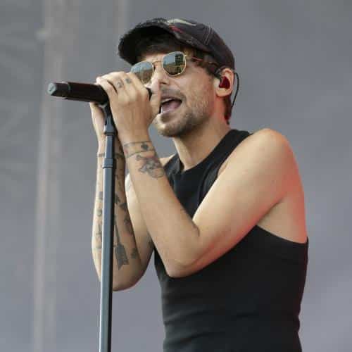 Louis Tomlinson éloignant le festival de la maison en Amérique
            

