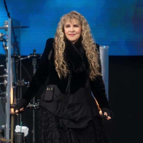 Stevie Nicks Reproplales Tour après la fracture de l'épaule
            

