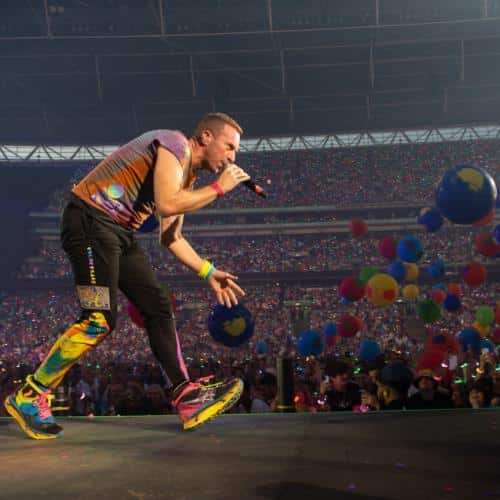 Chris Martin n'aurait pas de problème si la musique de Coldplay était démissiguée au «bin de négociation» un jour
            

