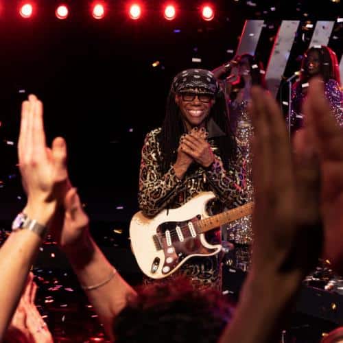 Duran Duran sort son nouveau single disco Free To Love alors qu'ils retrouvent Nile Rodgers
            

