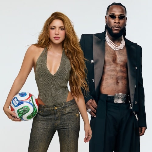 Shakira et Burna Boy s'associent pour la chanson officielle de la Coupe du Monde de la FIFA 2026™
            

