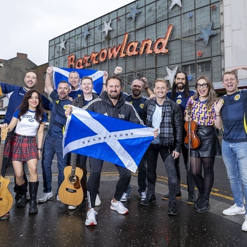 Skerryvore dévoile l'hymne de la Coupe du monde en Écosse, Never Stopped Dreaming
            

