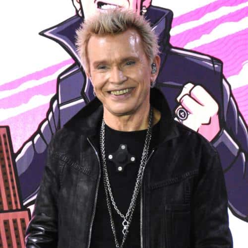 Billy Idol intronisé au Hollywood Rockwalk