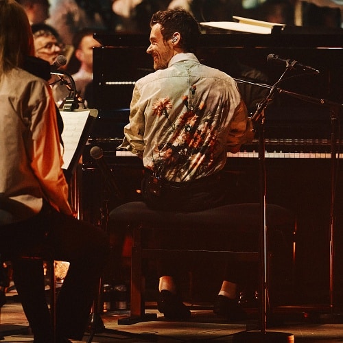 Harry Styles orchestre une masterclass au Meltdown Festival