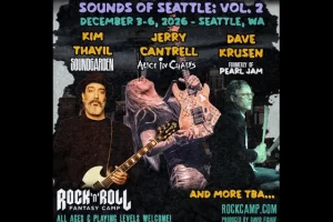 JERRY CANTRELL, KIM THAYIL et DAVE KRUSEN se préparent pour « Sounds Of Seattle : Vol. 2&prime; Rock Camp en décembre 2026