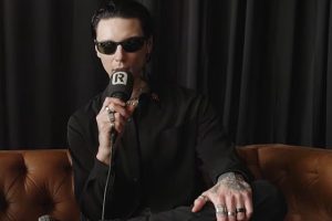 ANDY BIERSACK DE BLACK VEIL BRIDES : « JAKE PITTS et moi avons terminé à 75 % l&rsquo;écriture du prochain disque »