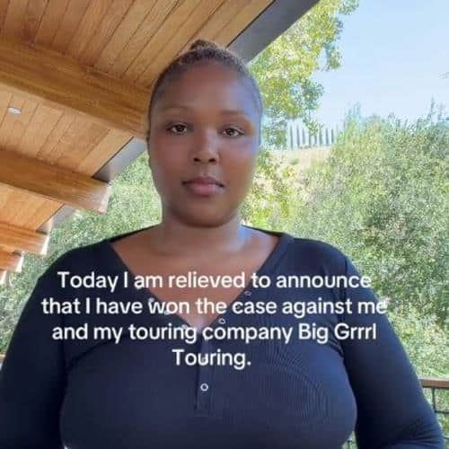 Lizzo "soulagée" après que le juge ait rejeté le procès de l'ancien styliste