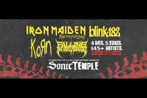 IRON MAIDEN, BLINK-182, FALLING IN REVERSE et KORN parmi près de 150 artistes confirmés pour 2027 SONIC TEMPLE ART + MUSIC FESTIVAL